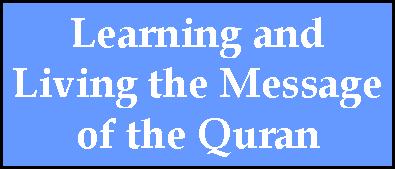 Living Learning message Quran_blue
